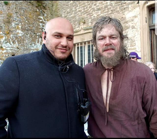 Tournage-film-Protect - The Last Duel Matt Damon Rhone