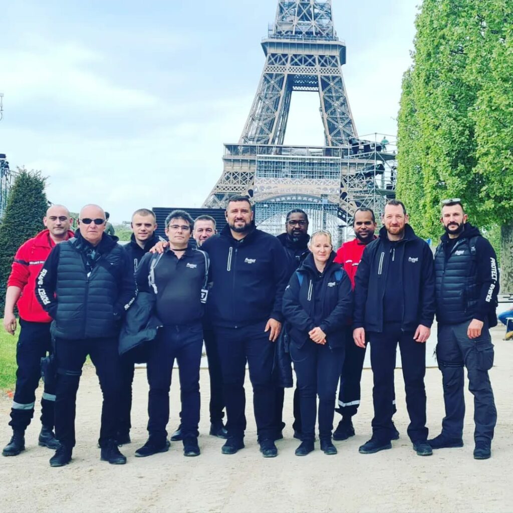 Agents de Securite - Paris -Election Presidentielle 2022