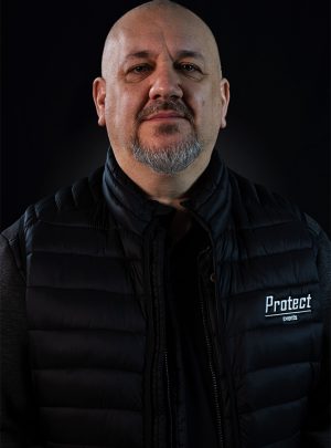 Dino Couzinie Protect events staff